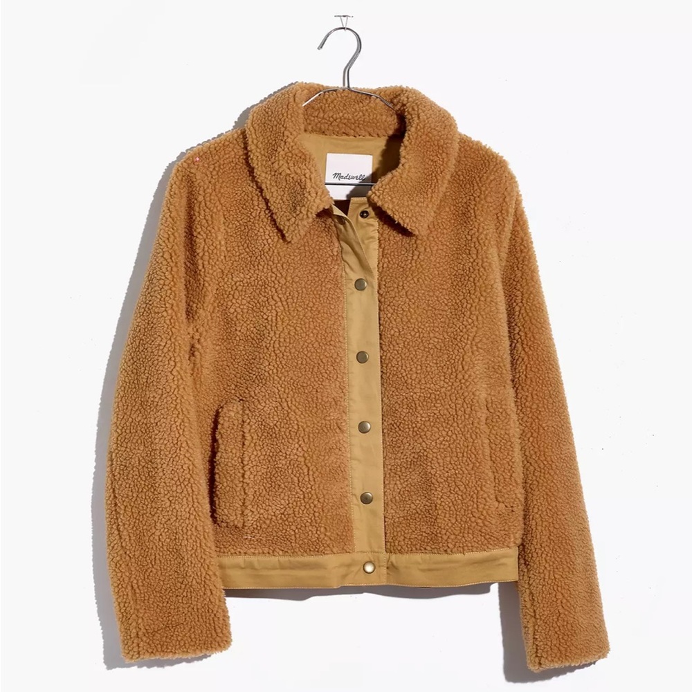 Madewell Sherpa Portland Jacket - Picture 4 of 10